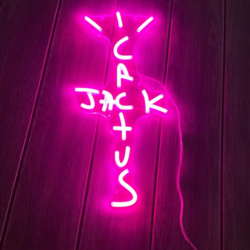 Cactus Jack LED Neon Sign