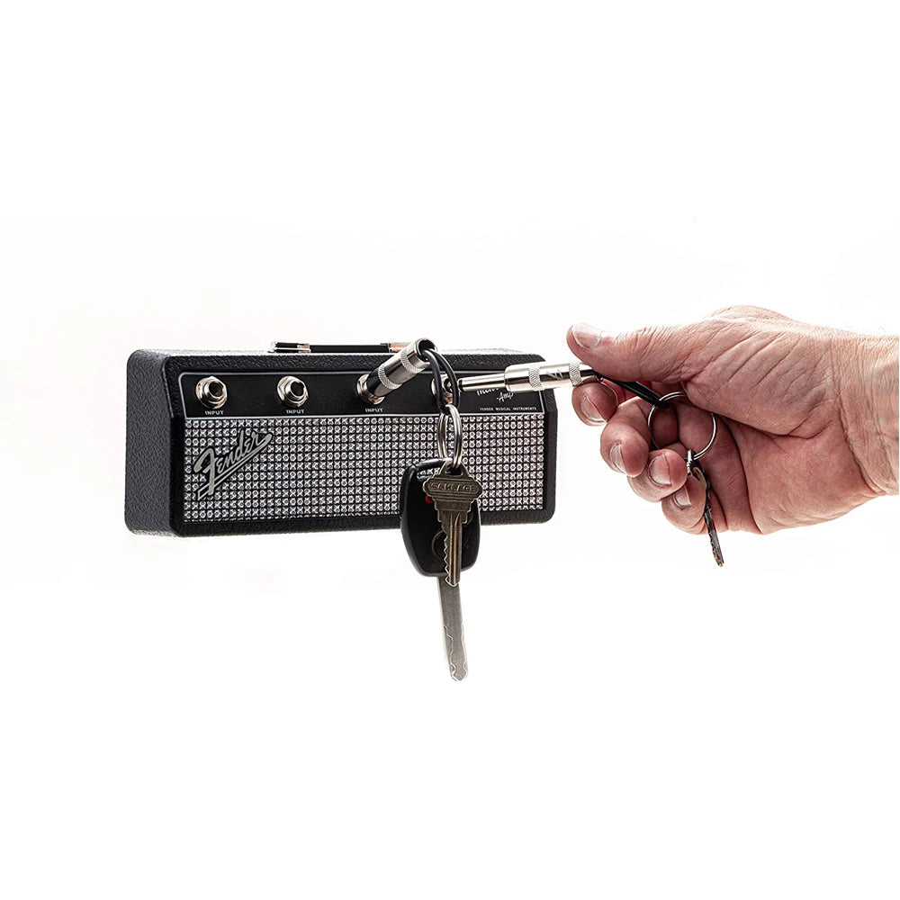 Vintage Amp-Inspired keychain holder