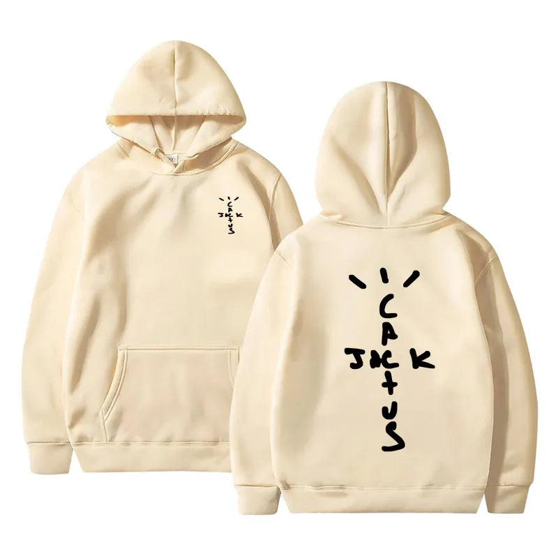 Cactus Jack Hoodie- Men/Women Streetwear.