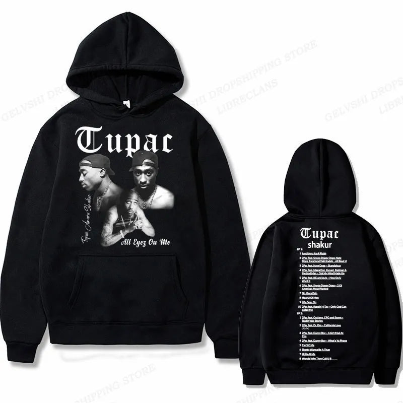 Tupac Graphic Hoodie Men/Women Streetwear